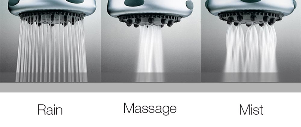 I00020 Потолочный & настенный душ Fresh Ø 100 mm BOSSINI  - Вид №1