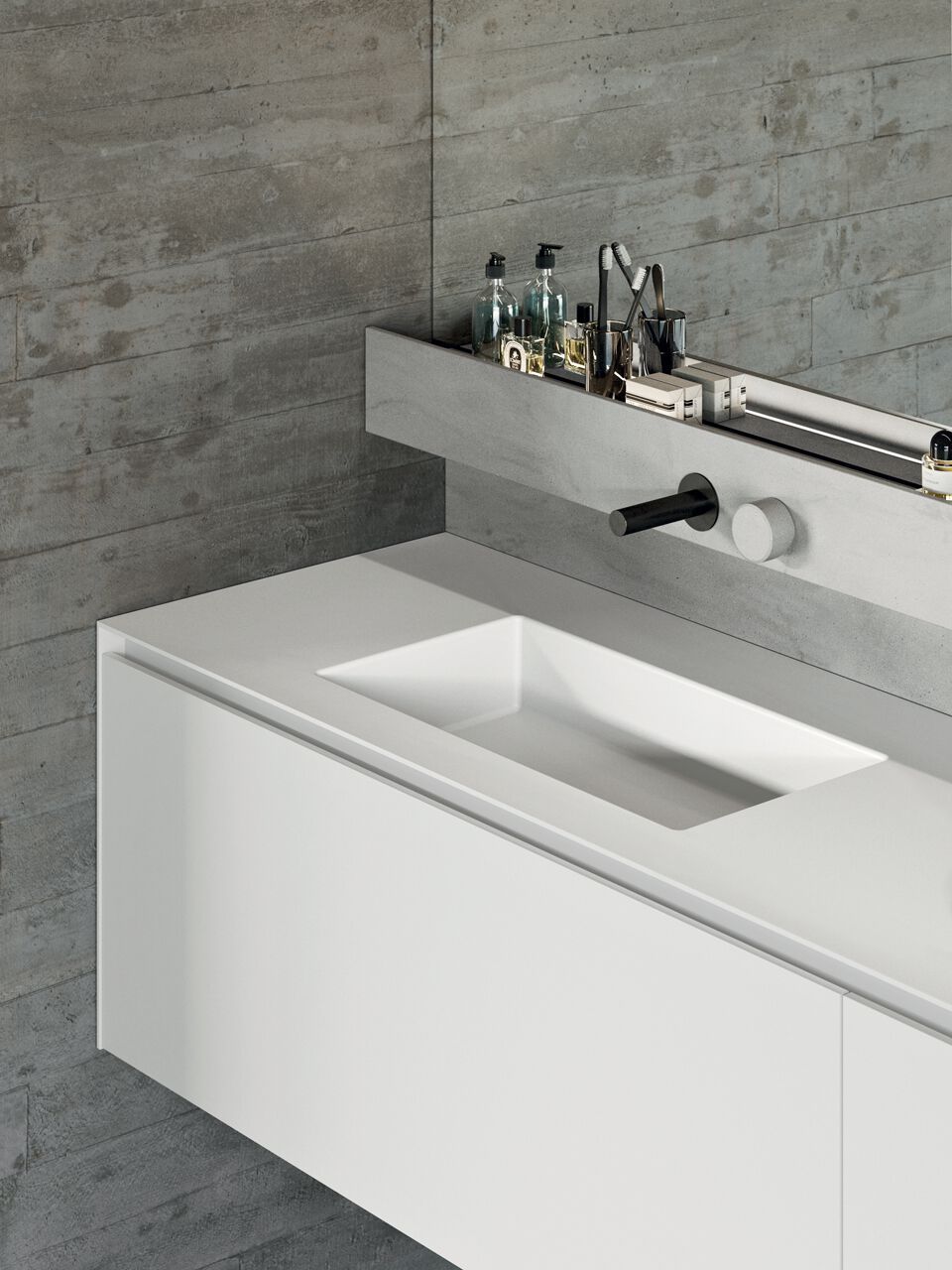 Полка с смесителями для умывальника Rexa уникальный ARCH-00111671 - Вид №5