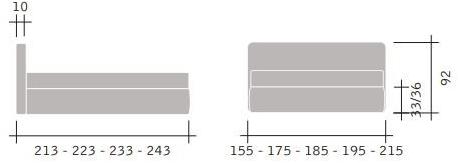 Flou Кровать-контейнер двуспальная Merkurio sun-id-1465423 - Вид №3