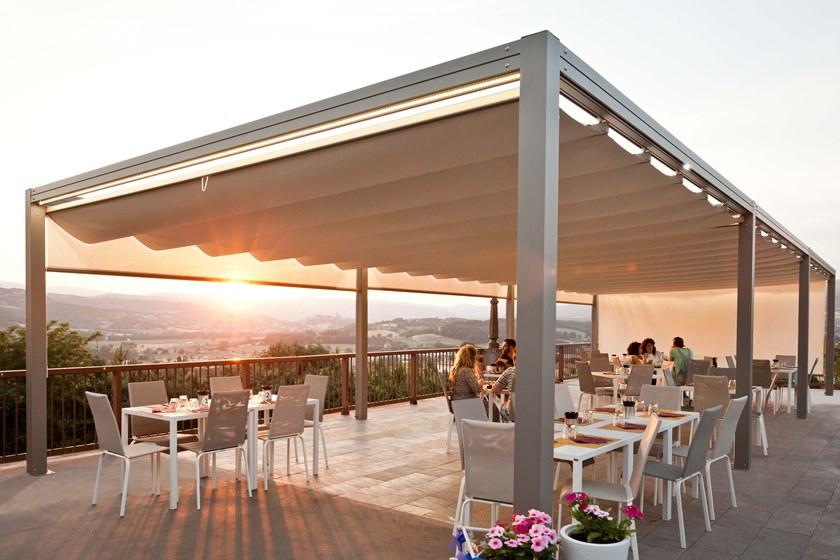 Giulio Barbieri Самонесущая пергола из алюминия и ПВХ со сдвижной крышкой sun-id-1444041 - Вид №9