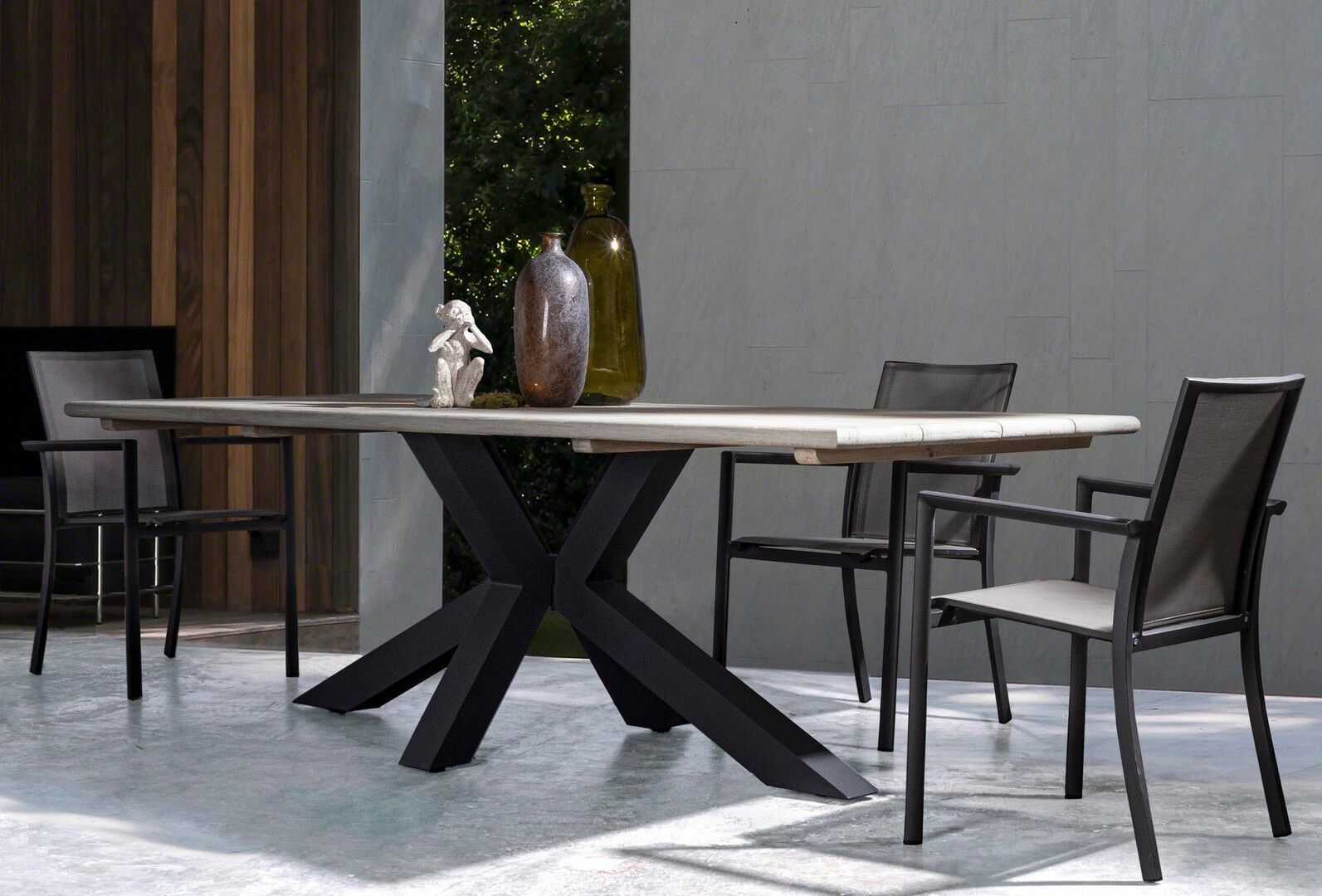 Алюминиевый штабелируемый садовый стул с подлокотниками BIZZOTTO Konnor ARCH-00101358 - Вид №41