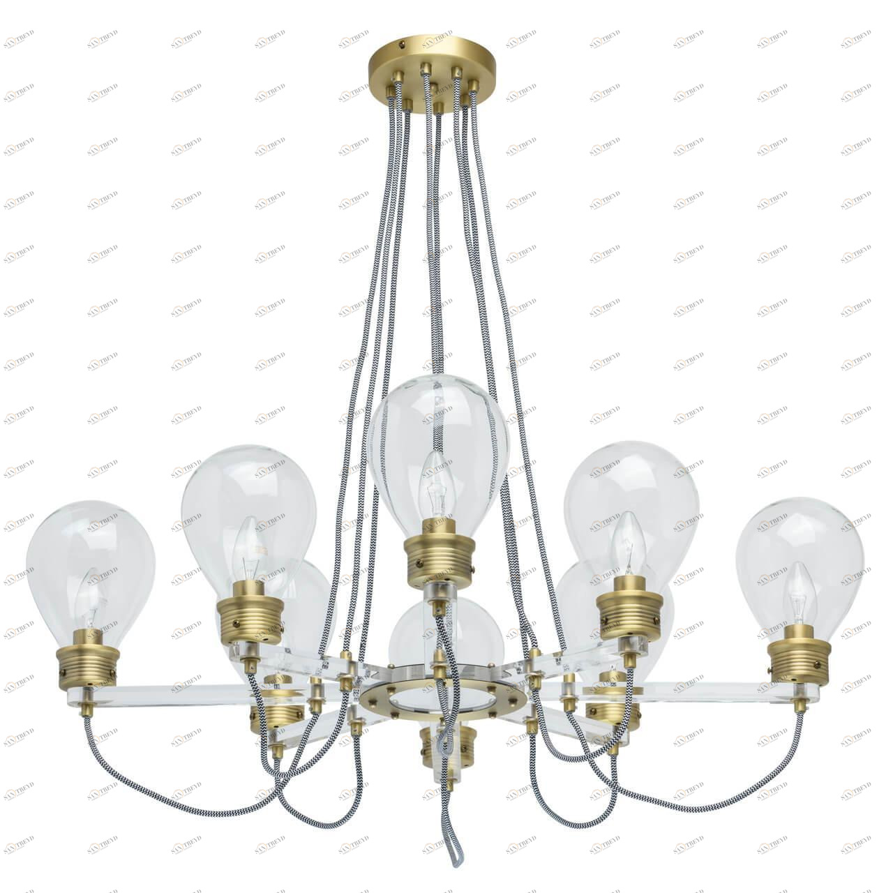 Подвесная люстра MW-Light Атмосфера 3 699010708 MW-LIGHT ДИЗАЙНЕРСКИЕ, АТМОСФЕРА 3 187462 Золотой 