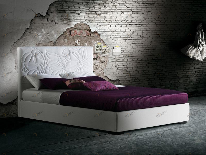 Milano Bedding Двуспальная кровать с высоким изголовьем sun-id-1416694
