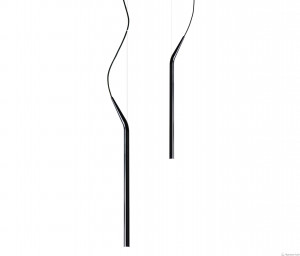 Luceplan E08110 черный светильник подвесной