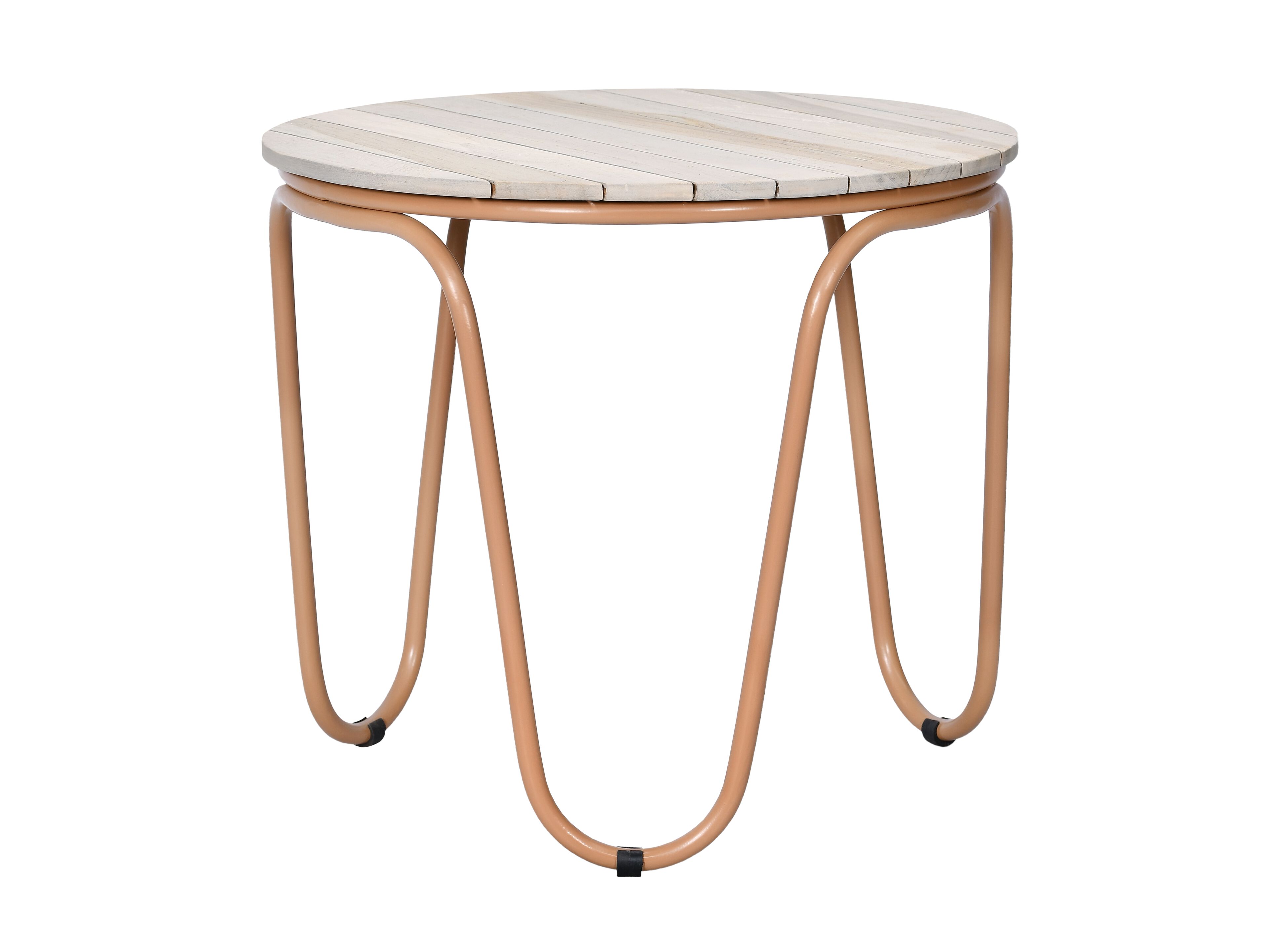 Круглый деревянный журнальный столик для сада cbdesign Lucie ARCH-00118817 - Вид №6