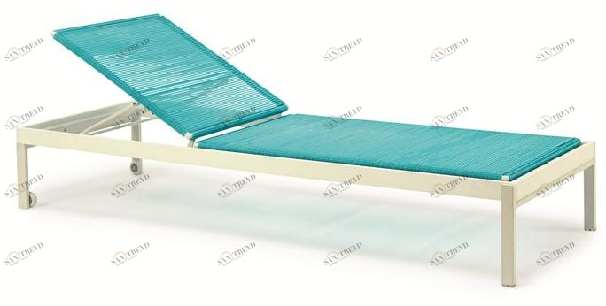 Ethimo Откидной садовый шезлонг из пвх Allaperto Aale00two