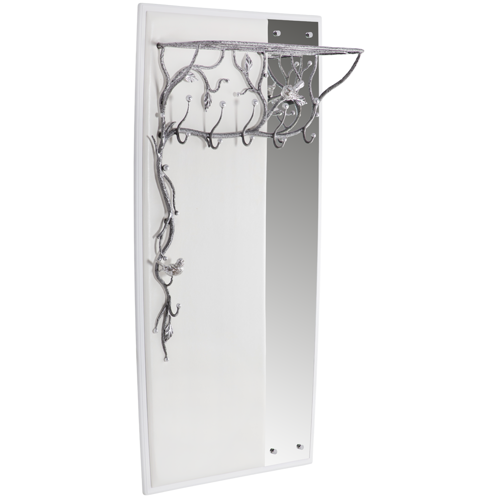 15011,14079 Вешалка и банкетка Терра Серебро BOGACHO 4627196590359, 4627196590342 - Вид №2