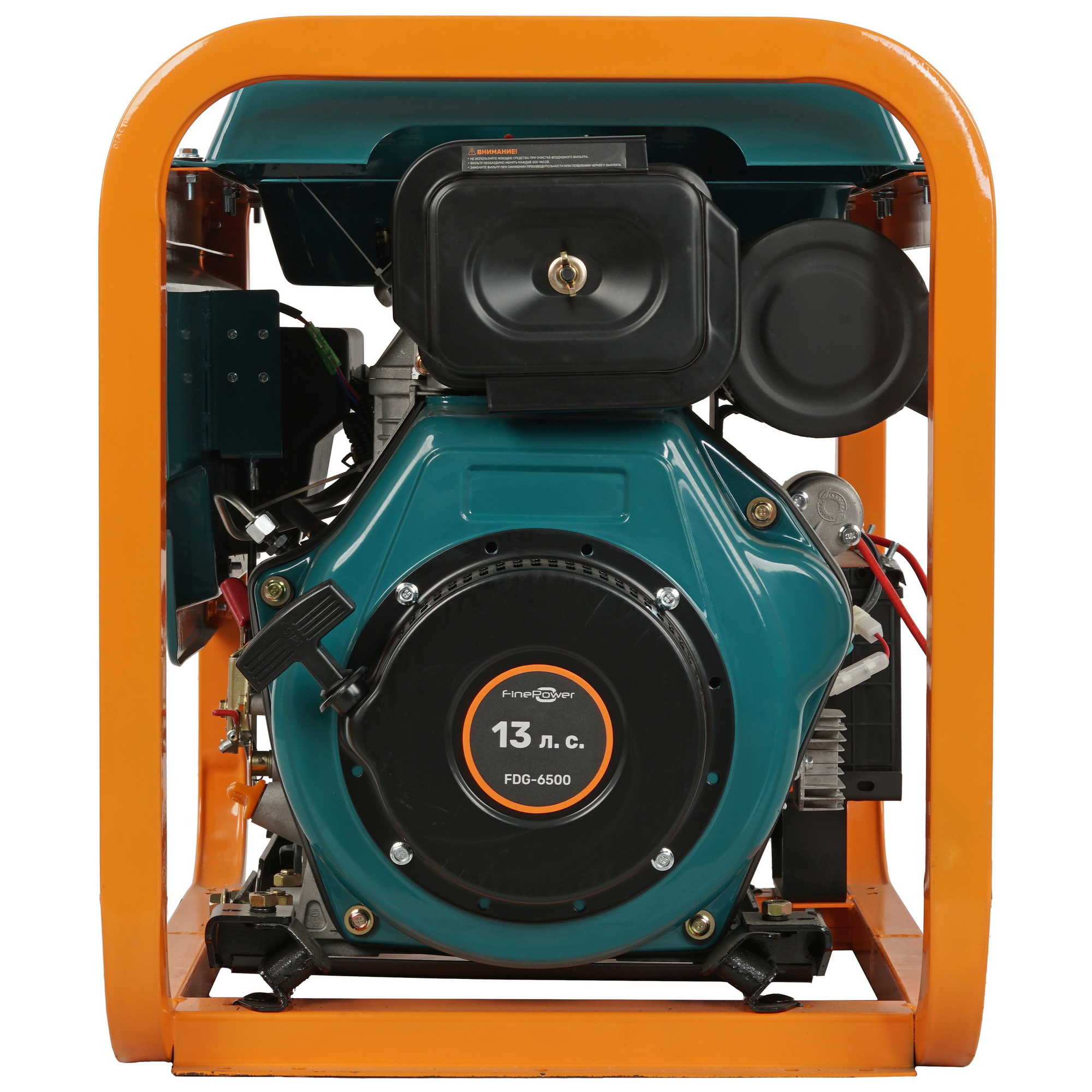 Электрогенератор  дизельный  FinePower FDG-6500 5403195 STDN-0120555 - Вид №2