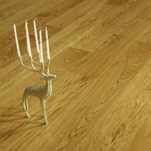 Инженерная доска Kjopmann Викинги Рагнар Дуб Натур с брашью (Текстурированная) 1000х186 мм 1100410037