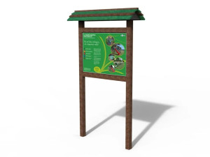 Totem autoportante in Strongplast