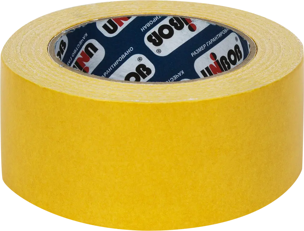 UNIBOB Двусторонняя монтажная лента 50 мм х 25 м для надежного крепления 12150997