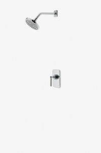 LDSP03 Душевая система Ludlow с балансировкой давления и 6-дюймовой лейкой для дождя Waterworks