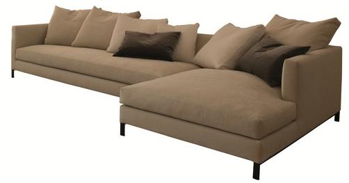 Verzelloni Секционный диван со съемным чехлом из ткани Hampton sun-id-1511617 - Вид №2