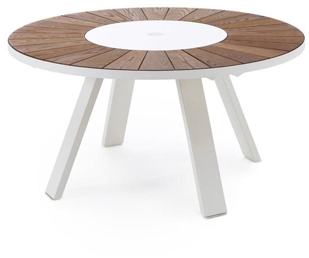 Extremis Круглый садовый стол ироко с ленивой сьюзан Pantagruel sun-id-1416408 - Вид №1