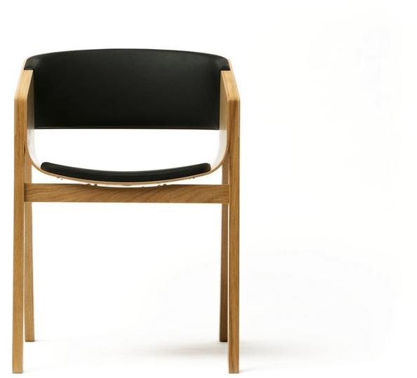 TON Стул из массива дерева с подлокотниками Merano 324400 - Вид №3