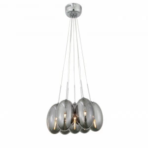 Подвесная светодиодная люстра ST Luce Esile SL433.103.07 ST LUCE ДИЗАЙНЕРСКИЕ, ESILE 118260 Серый