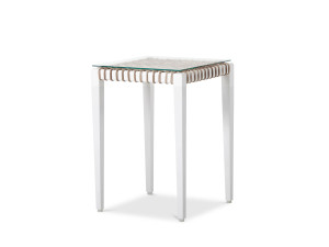 Квадратный алюминиевый журнальный столик