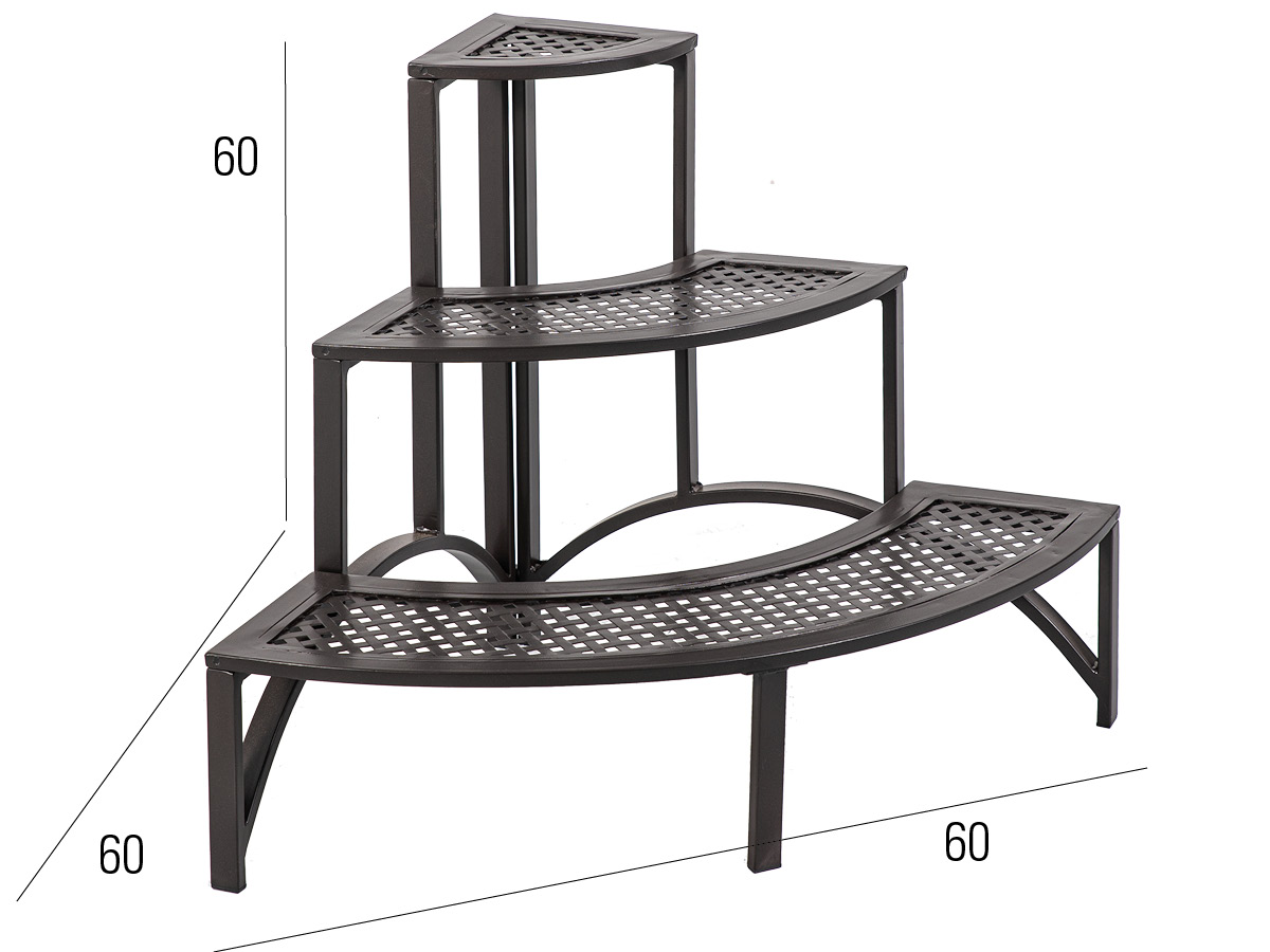 65.00.0115 Цветочная лестница Scala круглая Mbm Romeo - Вид №1