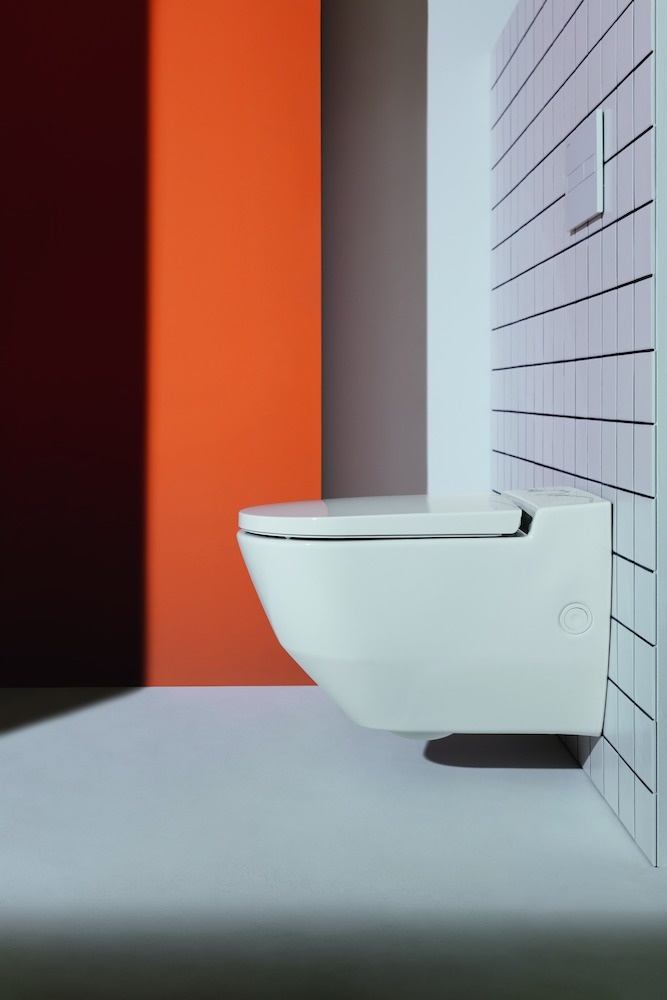 H8206014000001 Подвесной унитаз-биде, безободковый rimless, включает в комплект съемное сиденье с крышкой с механизмом "мягкое закрывание" LAUFEN PRO - Вид №43