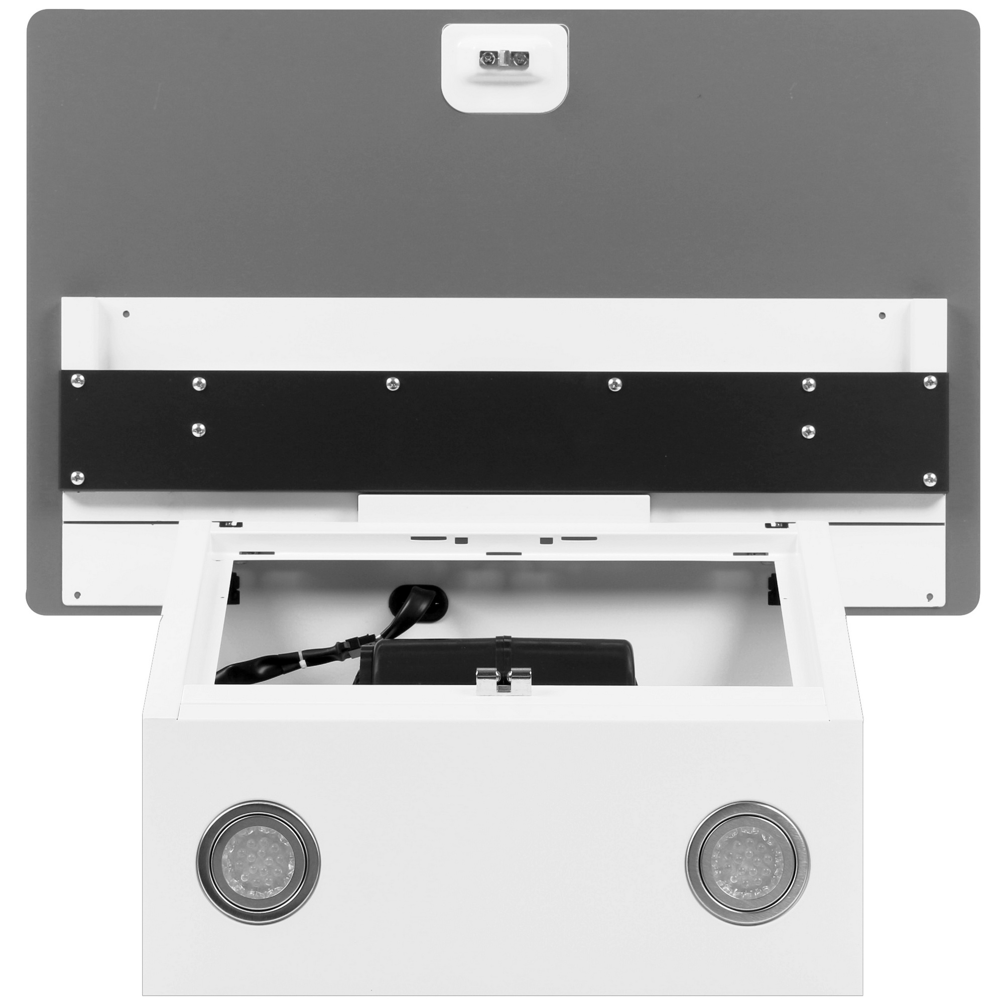 8189977 Вытяжка наклонная Elica SHEEN WH/A/60 белый/серебристый STDN-0017783 - Вид №8