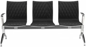 Kastel Сиденье на балке пола в коже с подлокотниками Kruna plus