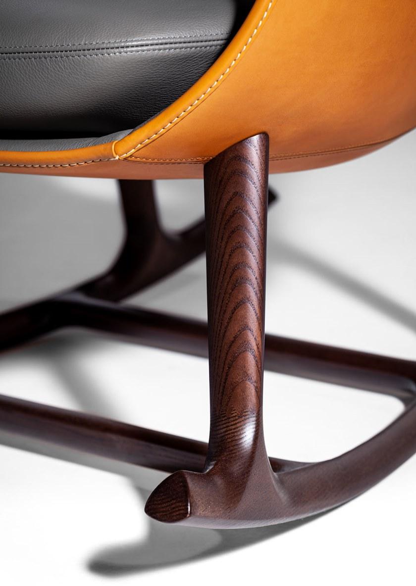 Poltrona Frau Кресло-качалка с подлокотниками La collezione - divani e poltrone sun-id-1496201 - Вид №12