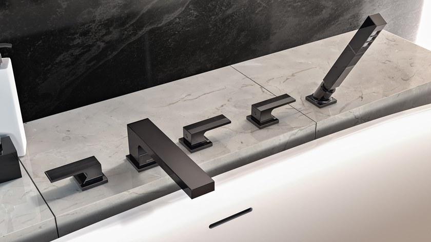 GRAFF Комплект для ванны на 5 отверстий с ручным душем Incanto 5356600 - Вид №1