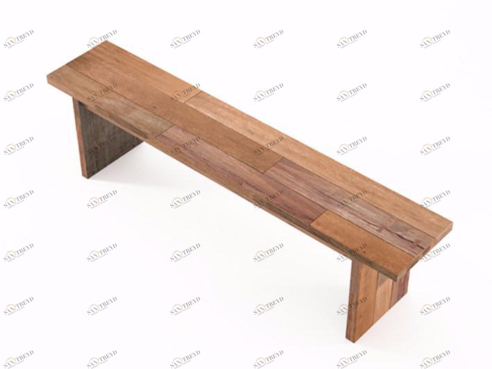 KARPENTER Скамейка из дерева Organik Or13-tmh