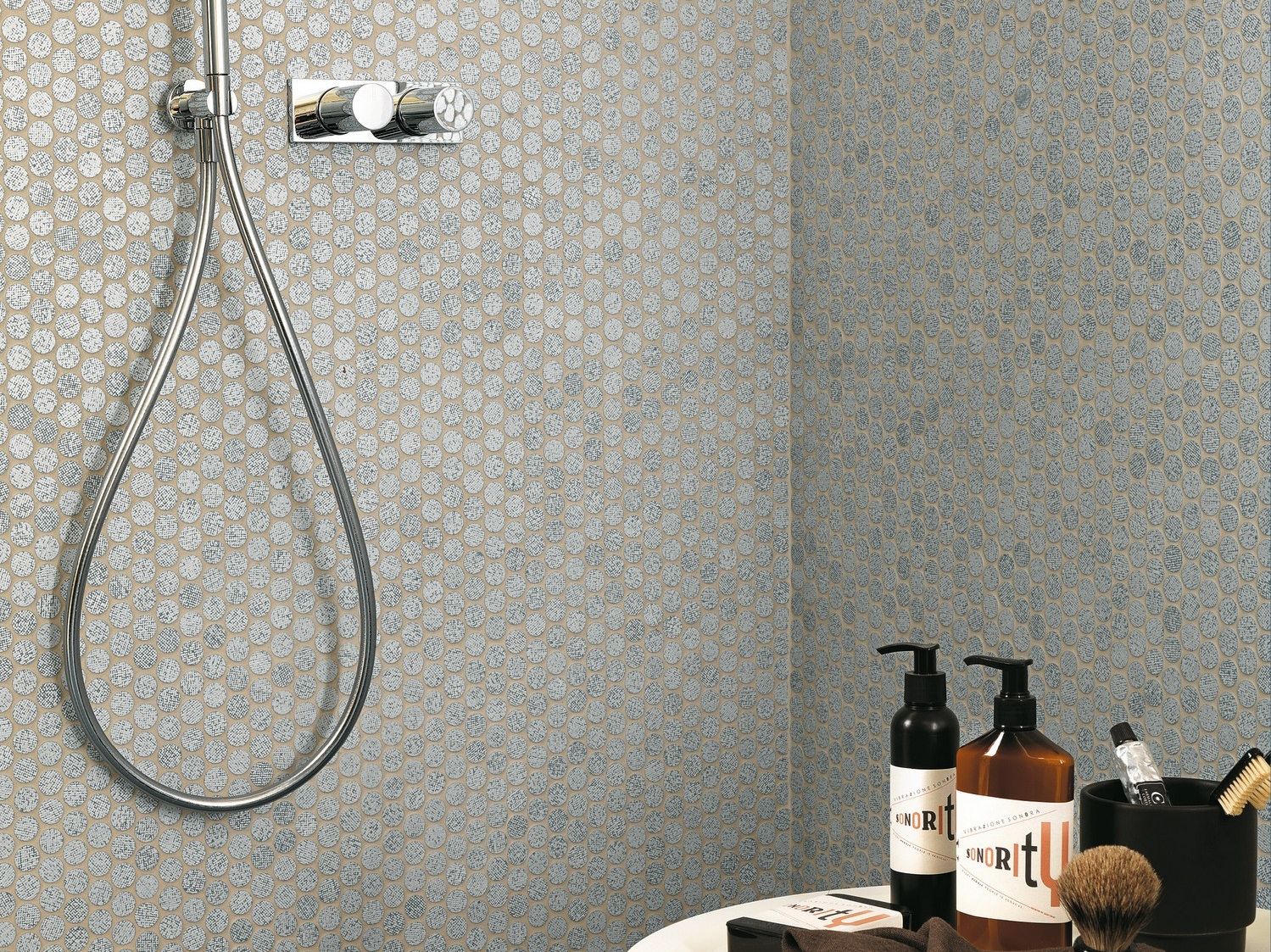 Белая паста керамическая мозаика FAP ceramiche Color Line ARCH-00138727