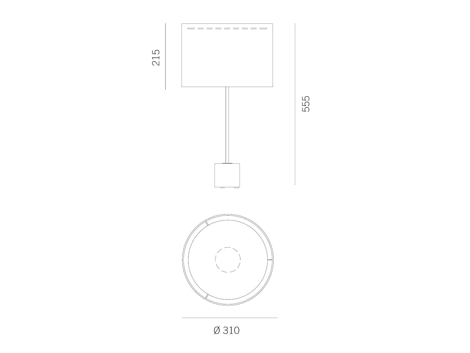 Настольная лампа из мрамора и шелка Kalmar Kilo ARCH-00068560 - Вид №5
