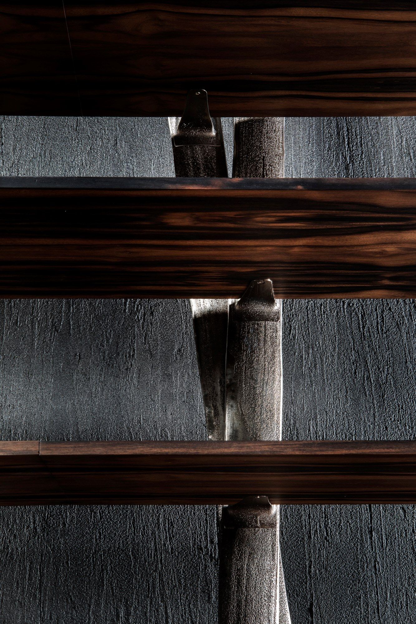 Оловянный книжный шкаф с деревянными полками Henge WEB ARCH-00083182 - Вид №16