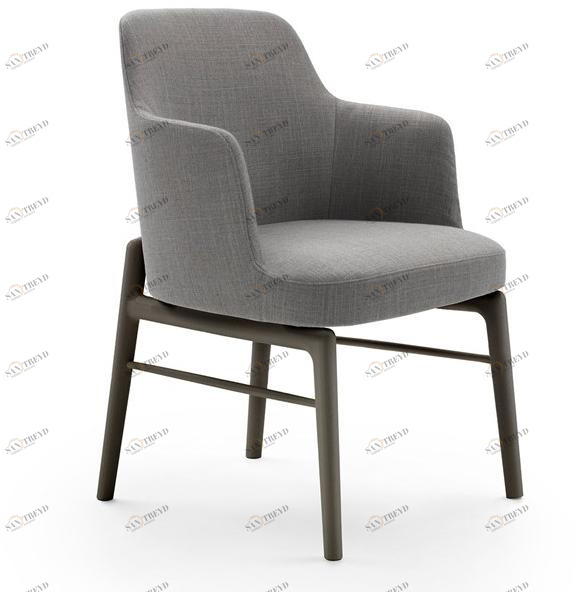 Flexform Стул с обивкой и подлокотниками Leda sun-id-1454809