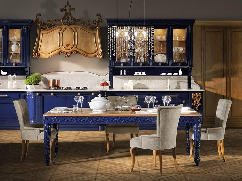 Prestige Прямоугольный лакированный обеденный стол Regina Cvf074 - Вид №1