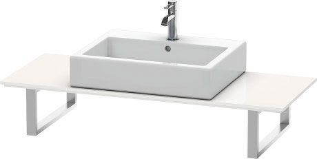 XL012C04949 X-Large Консоль для накладных раковин и встраиваемых умывальников Графит матовый, декор Duravit - Вид №2