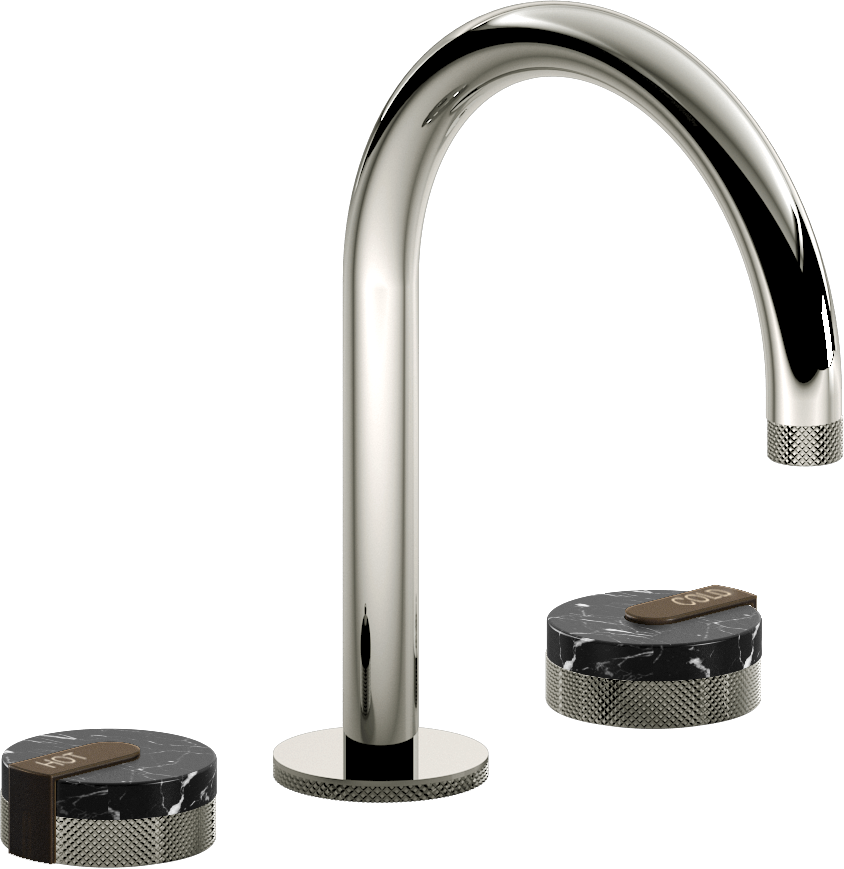 E-11512-R2MB-L1OB-PC Смеситель для умывальника на 3 отвертия GRAFF MOD+