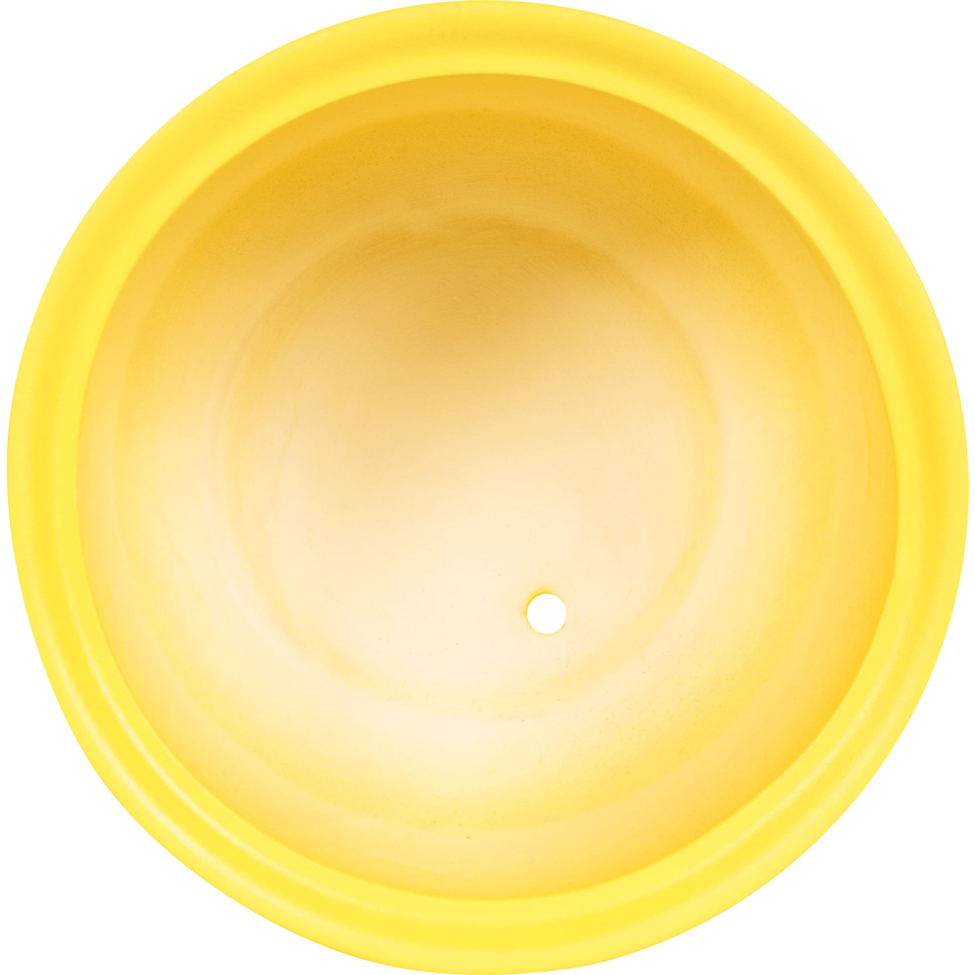 81932575 Горшок цветочный ø29 h29 см v12 л керамика жёлтый Орфей Santreyd - Вид №1