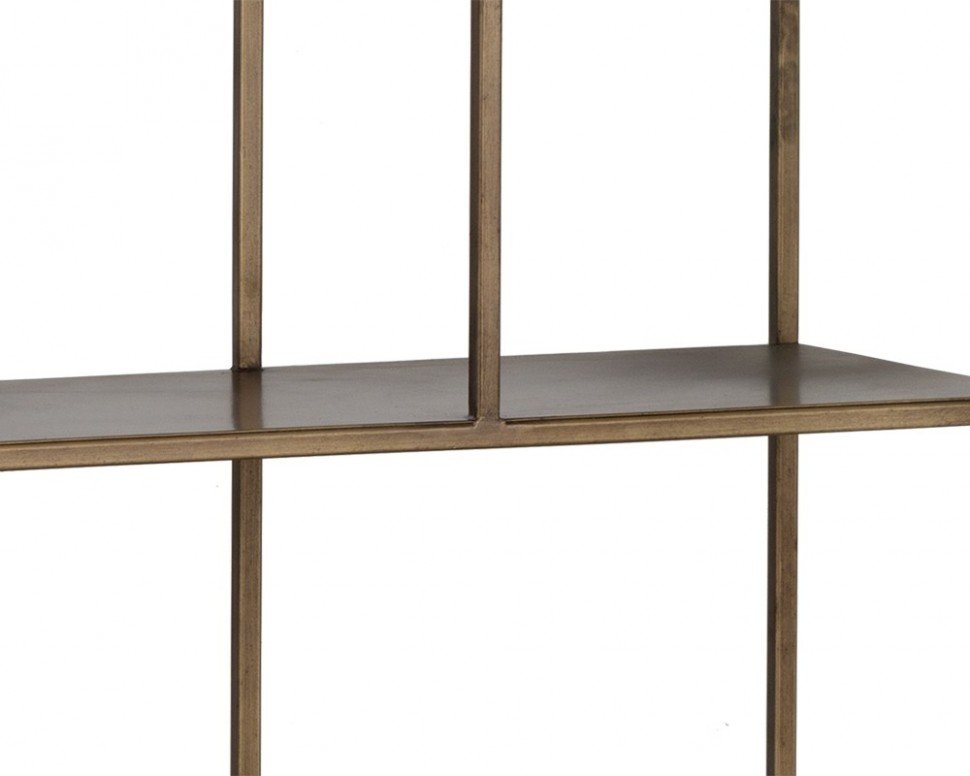 Стеллаж металлический узкий Joffy ICON DESIGNE  178148 Золото  - Вид №1