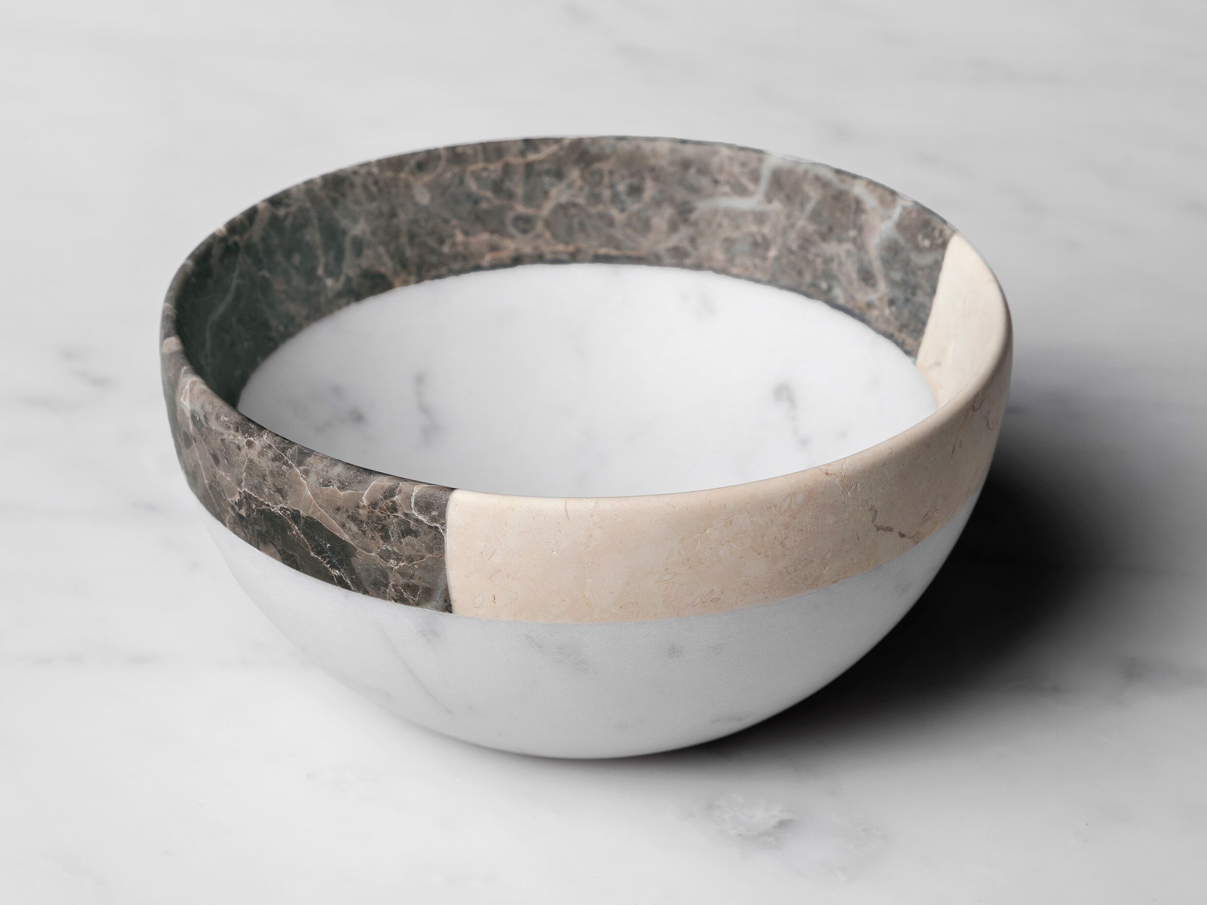 Мраморная чаша LUCE DI CARRARA идеальное будущее и несовершенное прошлое ARCH-00026187 - Вид №1