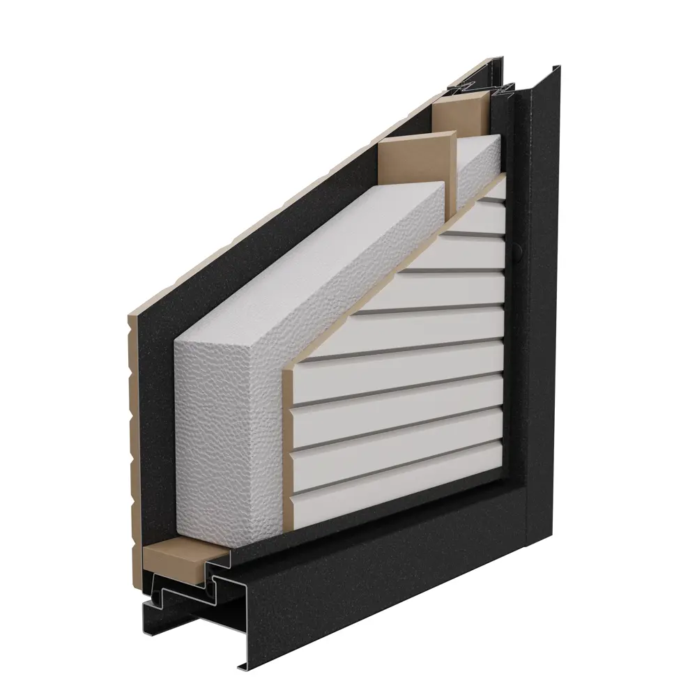 Дверь входная металлическая Парсон 96x205 см левая оскуро 89384709 STLM-2111397 МАСТИНО  - Вид №10