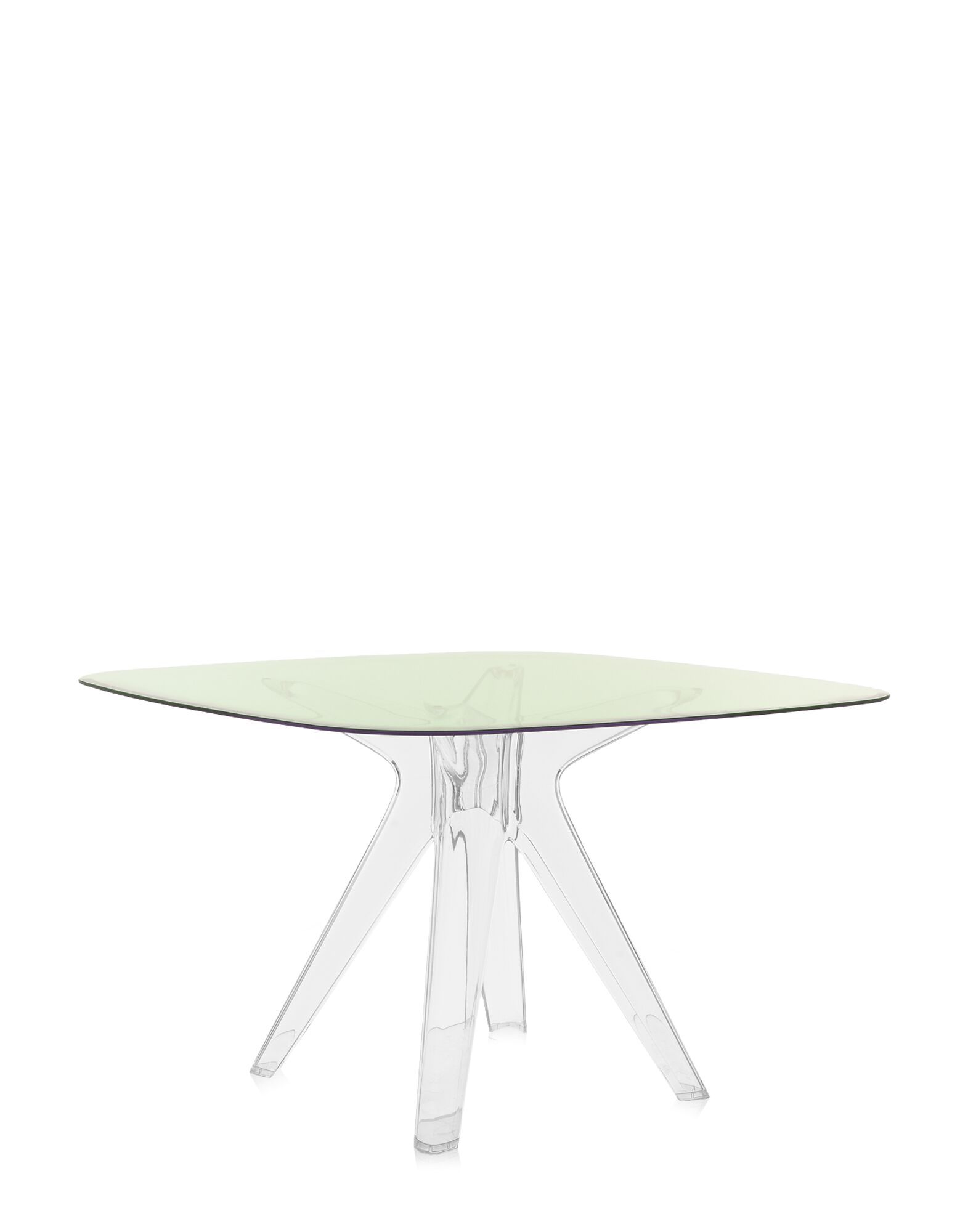 Квадратный стол из хрусталя и инженерного пластика Kartell SIR GIO ARCH-00107757 - Вид №22