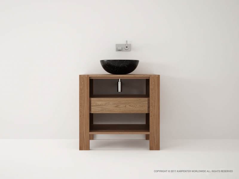 567_1155 Раковина с выдвижным ящиком Karpenter MAX