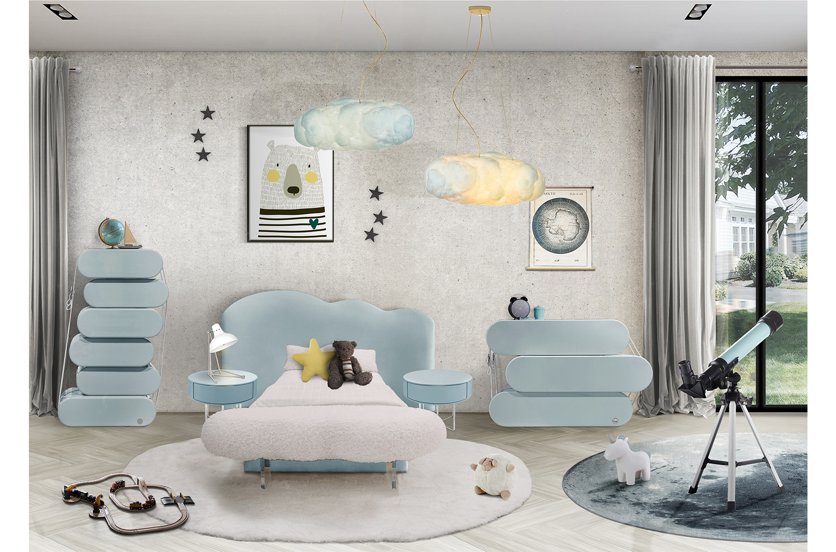 CIST555 Детские ковры Облако Circu  - Вид №11