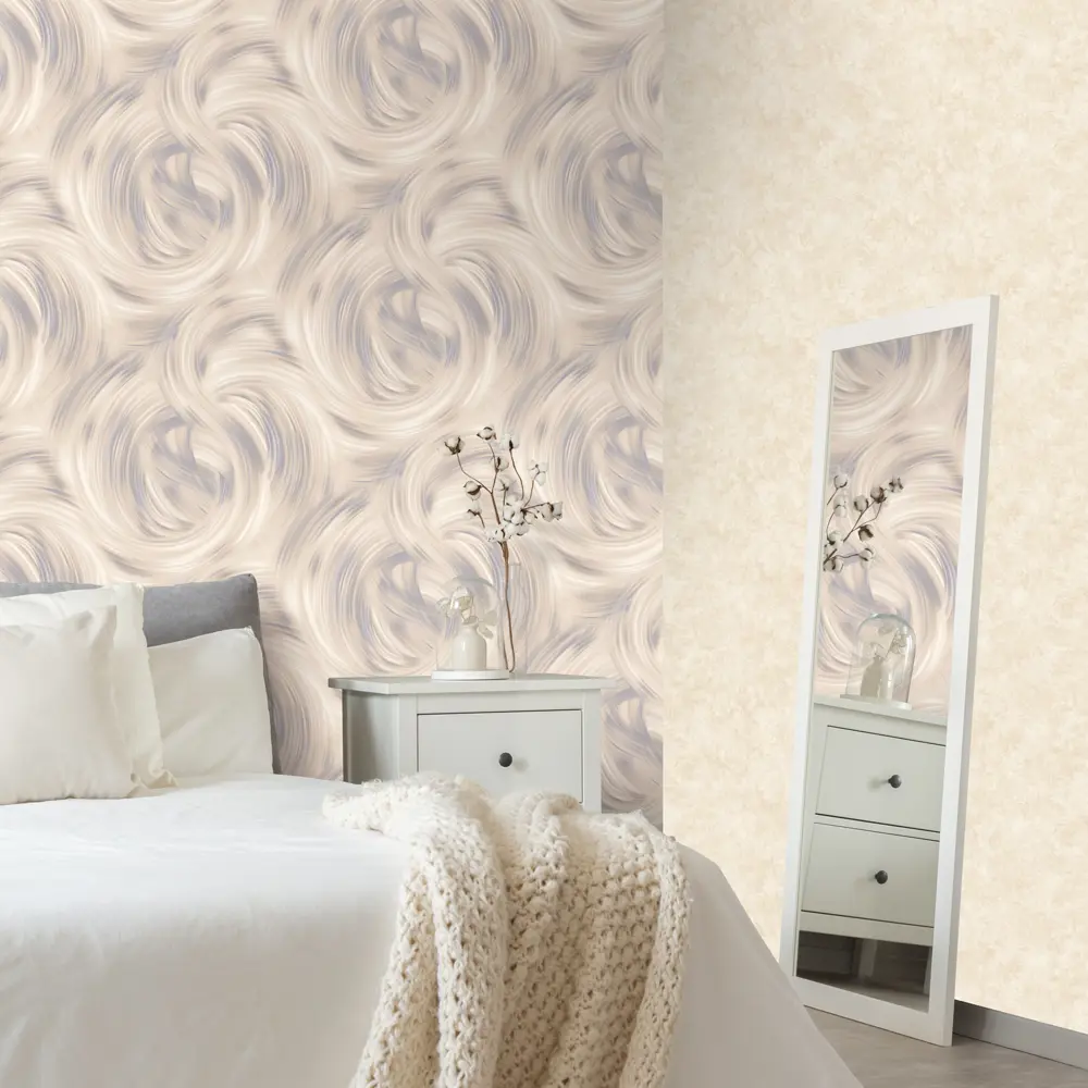 Обои флизелиновые Deco-Deco Energy бежевые 1.06 м DD6018-01 88477438 STLM-2147898 Santreyd - Вид №3