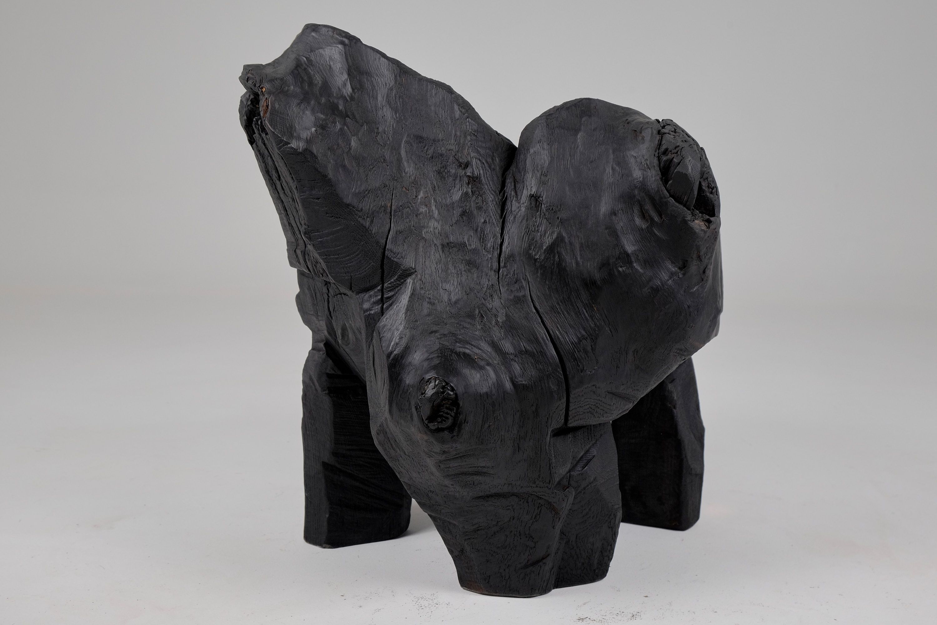 Низкий дубовый стул Logniture Jownik ARCH-00048410 - Вид №11