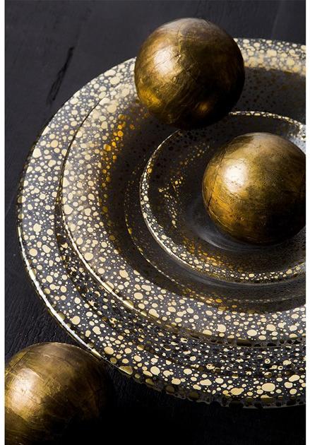 IVV Украшенная стеклянная тарелка Sparkling 8148.2 - Вид №2