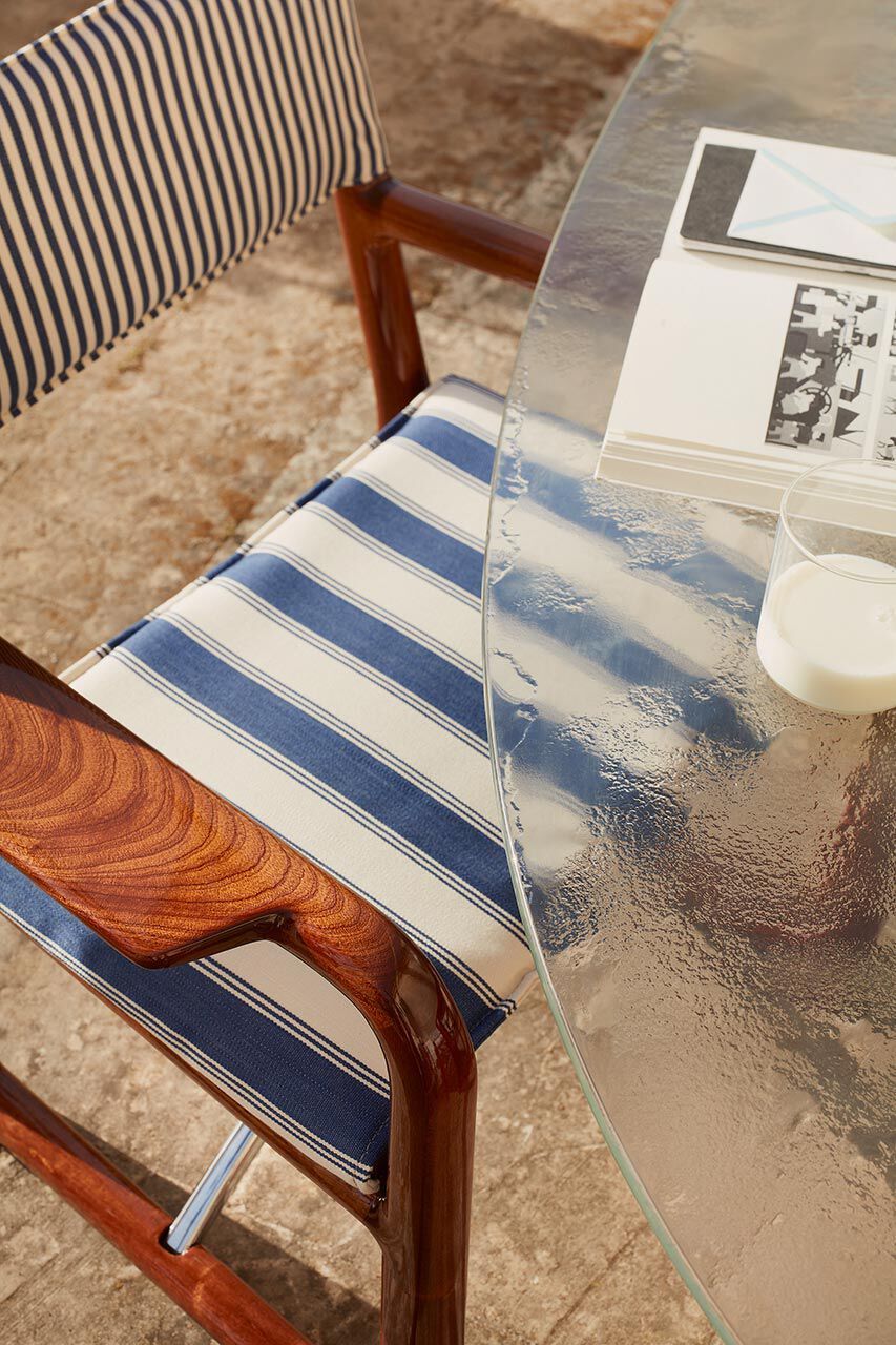 Овальный стол из красного дерева и хрусталя Exteta Sunset ARCH-00027432 - Вид №18