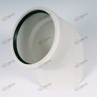 Отвод 45 SINIKON D110 мм ВН шумоизолированный Комфорт 504053K