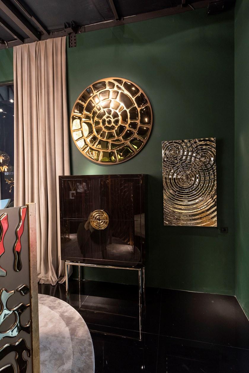 VGnewtrend Комод из черного дерева с распашными дверцами Original sin 7511967.71  - Вид №2