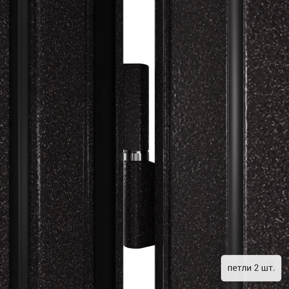 Дверь входная металлическая Денвер 950x2050 мм левая. цвет коричневый TOREX STLM-2200070 - Вид №4