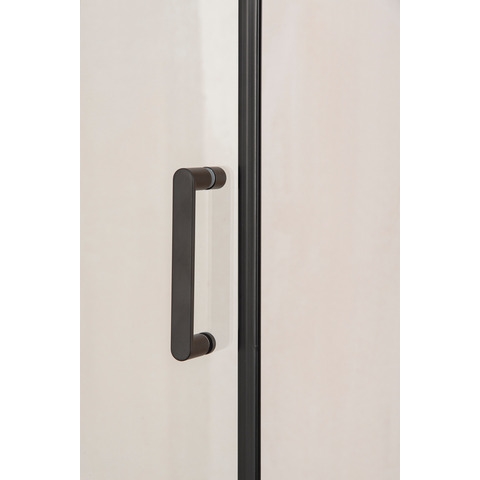 Orange E02-120TB Душевое ограждение с раздвижной дверкой. Габариты 120х190 см. Черный Хром sun-id-1517005 - Вид №4